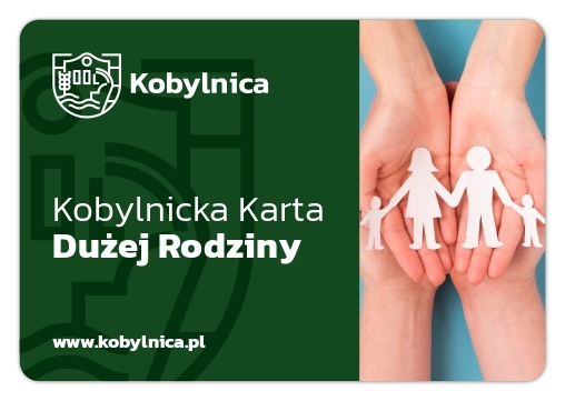 obraz przedstawia wygląd kobylnickiej karty dużej rodziny