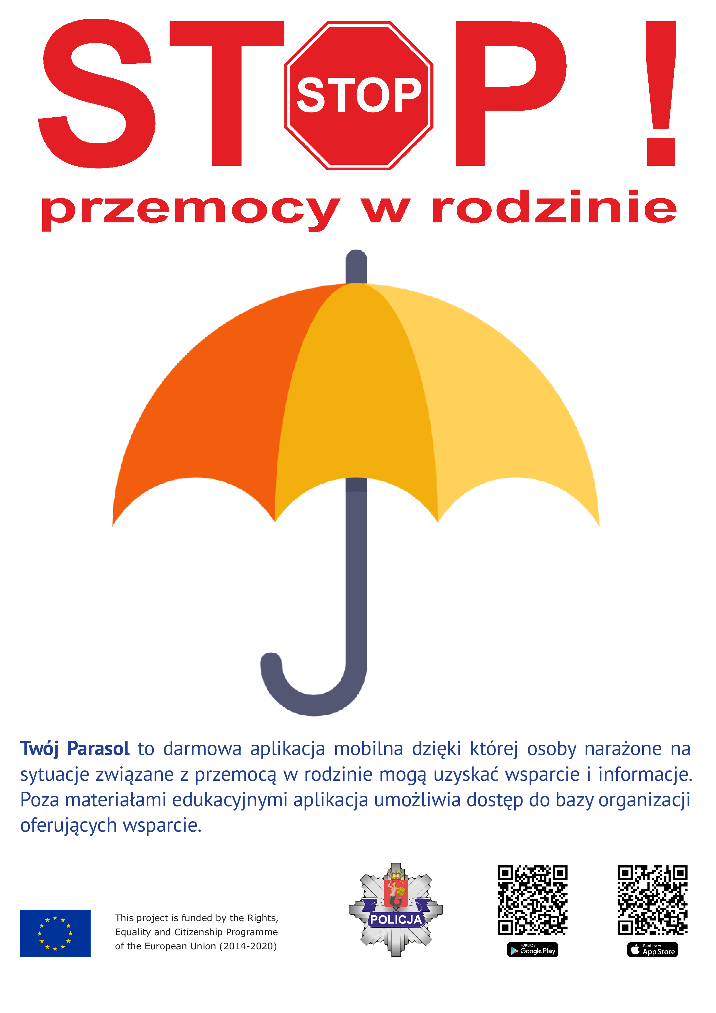 Twój parasol plakat